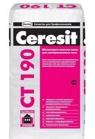 Фото - штукатурно-клеевая смесь Ceresit CT 190 25 кг Розничная