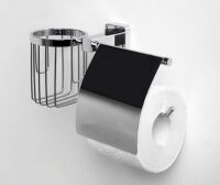 Фото - Держатель туалетной бумаги WasserKRAFT Lippe K-6559 и освежителя металл, хромоникелевое покрытие