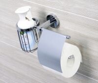 Фото - Держатель туалетной бумаги WasserKRAFT Rhein K-6259 и освежителя металл, хромоникелевое покрытие