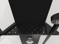 Душевая кабина Black&White G8701 (900х900х2170), фото