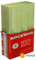 ROCKWOOL Венти Баттс 1000*600*50 (3,6м2) (0,18м3), фото