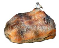 Крышка люка Камень с птичкой (F03132), фото