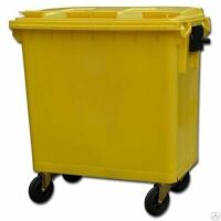 Фото - Мусорный контейнер на 770 литров (желтый)