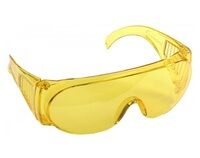 Очки Stayer Standard защитные поликарбонатная монолинза с боковой вентиляцией желтые Розничная, фото