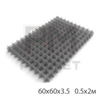 Сетка сварная 50х50х4 размер карты 0,5х2, фото
