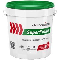 Шпатлевка Danogips SuperFinish универсальная 17 л/28 кг, фото