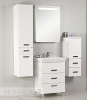 Зеркальный шкаф Акватон Америна 60 левый (1A135302AM01L), фото