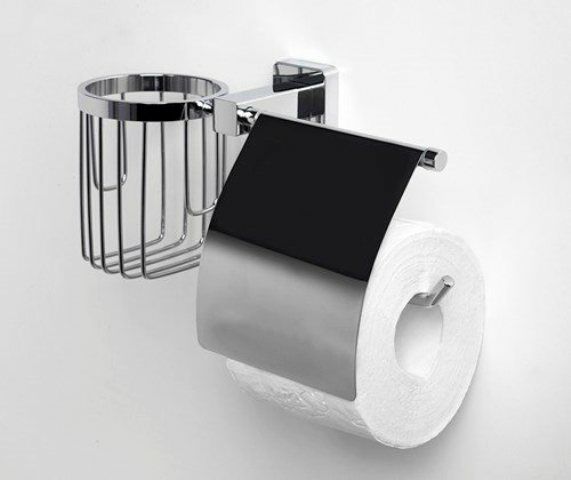 Держатель туалетной бумаги WasserKRAFT Lippe K-6559 и освежителя металл, хромоникелевое покрытие, фото