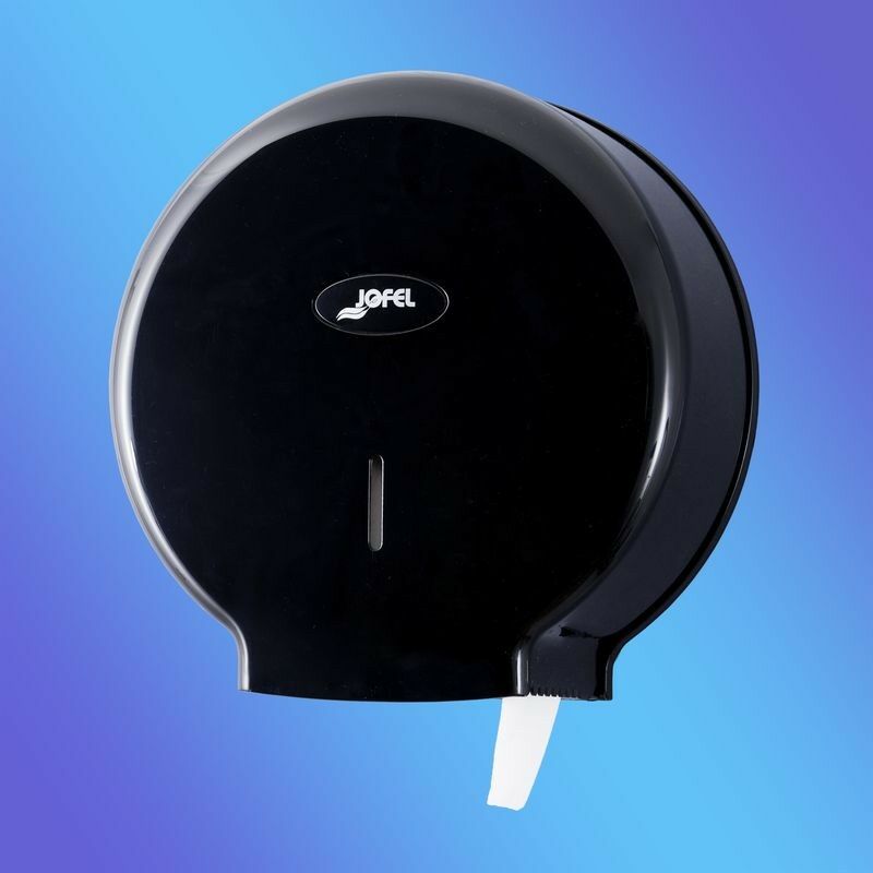 Диспенсер для туалетной бумаги Jofel АЕ57600/AE58300 (Черный пластик), фото