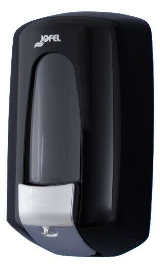 Дозатор жидкого мыла Jofel АС70600 (Черный пластик), фото
