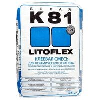 Клей для плитки и камня Litokol Litoflex K81 белый 25 кг Розничная, фото