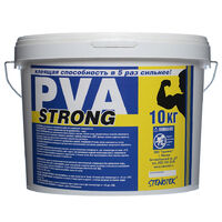 Клей строительный «PVA STRONG» (ПВА СИЛЬНЫЙ) (10 кг) Розничная, фото