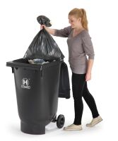 Фото - Контейнер для мусора 120 литров, Henkel, сферическое дно. (серый)