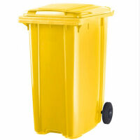 Фото - Контейнер для мусора пластиковый 360 литров (Желтый)