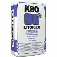 Клей для плитки Litokol Litoflex K80 25 кг серый класс C2E Розничная, фото