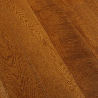 Массивная доска Magestik Floor Дуб Коньяк (браш) (400-1800)х180х18 мм, фото