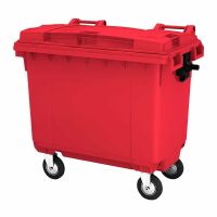 Мусорный контейнер на 770 литров (красный), фото