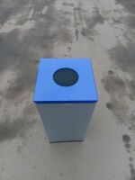 Фото - Урна для мусора ECO BIN квадрат, 50 литров (128G) (Синий)