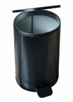 Урна для мусора с педалью 20 литров (Черный), фото