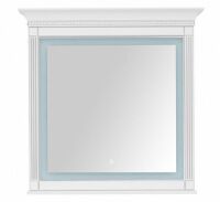 Зеркало Aquanet Селена 105 бел/патина серебро (201647), фото